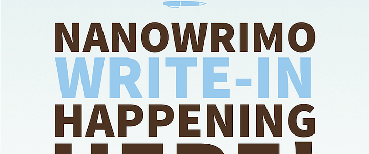Come write at Locus for NaNoWriMo on Sundays in November!