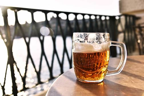 Cost leisure entertainment Prague beer